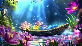 Good night Music 💜 Calm Deep Sleep Music ★ Drift Away to Dream World