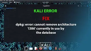 UBUNTU FIX: dpkg: error: cannot remove architecture 'i386' currently in use by the database