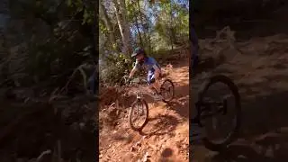 Little DH trail I found #mtb #dhmtb