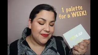 INTRO | 1 PALETTE FOR A WEEK! | PICKING THE PALETTE & GO TO LOOK!