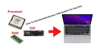 How To See Detailed System Information On Any Mac Os Device/Macbook Pro/Macbook Air