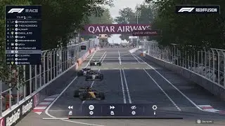 F1 25 Grand prix de baku la mad max racing F1 p4