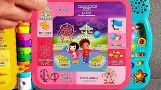 100 Words Places I Go AMUSEMENT PARK with LeapFrog English | Interactive Book