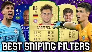 BEST CHEAP SNIPING FILTERS FIFA 20 | *MAKE EASY COINS*!!!