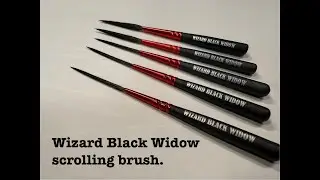Wizard Black Widow scrolling brush from Mack brush CO. Can it do everything?