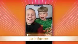 TV Oranje app videoboodschap - Jorrit Boelens