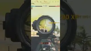 one shot long shot headshot warzone kill cam #shorts