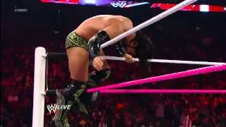 Justin Gabriel vs. Antonio Cesaro: Raw, Oct. 22, 2012