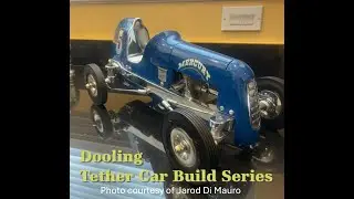 Scratch Building a Classic Dooling Mercury Tether Car | Vintage Spindizzy Model Racer