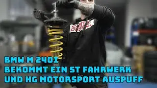 Dieser BMW M240i  mit OPF bekommt von uns eine HG Motorsport EgoX Abgasanlage