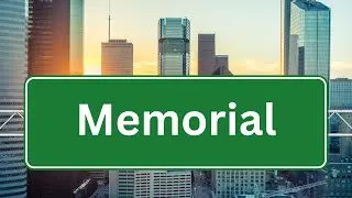 Memorial Drive | Houston, Texas | Scenic Beauty | Entire Length