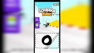 Scribble Rider ride gameplay#4 fj #shorts December 21, 2020
