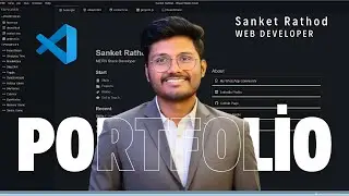 VSCode - Style Portfolio with Voice AI Assistant + Admin Panel | My Developer Portfolio