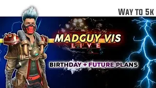 Free Fire Marathi Hindi Live | 🟥 | MadGuy Vis