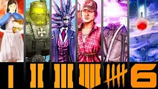 ⭐ALL DLC4 ZOMBIES EASTER EGGS!!⭐DLC4 SUPER EE SPEEDRUN!⭐BLACK OPS 1/2/3/4/5/6 ZOMBIES⭐