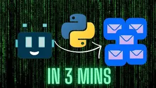 HOW TO MAKE AN AI BOT TO SEND MAILS (PYTHON)