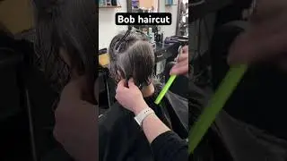 Layered Bob haircut! katlı Bob kesim! #bobhaircut #bobhairstyle #sa&ccedil;kesimi #hair #hairtutorialvideo