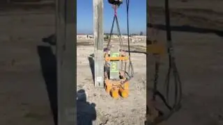 TAETS - Pile cutter demonstration video