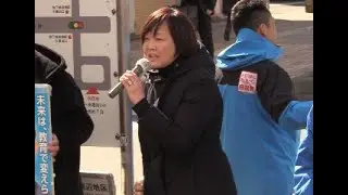 【拍手喝采】安倍昭恵さんの胸を打つ応援演説（東京11区 下村博文）
