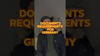 Document requirements for Germany 🇩🇪 visa