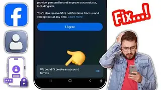 Fix Facebook We Couldn't Create An Account For You - 2024