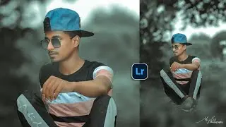 Lightroom Black And Blue Mix Tone Colour Grading Tutorial Step By Step Mujahid Photo Editing