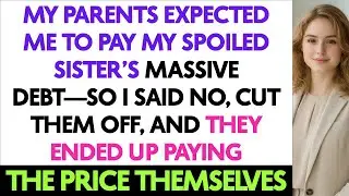 My Parents Expected Me To Pay My Spoiled Sister&rsquo;s Massive Debt&mdash;So I Said No, Cut Them Off, And They