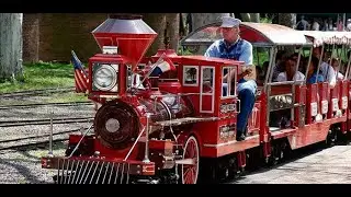 Japanese Tea Garden and train ride around Brackenridge Park in San Antonio, Texas