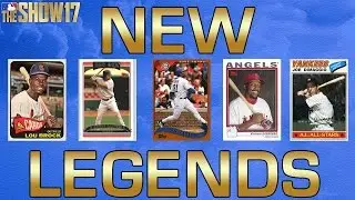 NEW LEGENDS? MLB The Show 17 (Manny Ramirez, Sammy Sosa, Vladimir Guerrero, Joe DiMaggio, Lou Brock)