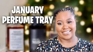 JANUARY PERFUME TRAY 2023 | PERFUMES I WILL BE WEARING THIS MONTH! | MY PERFUME COLLECTION ✨
