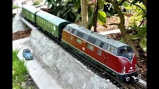 Digital Sound Conversion LGB V200 21940 Smoke ESU XL Test ride