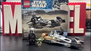 LEGO Star Wars 75436 The Mandalorian & Grogu&rsquo;s Speeder Bike Set Review 