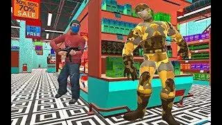 Army Superheroes City Supermarket Robbery Rescue (By Trenzy) Android Gameplay HD