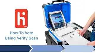 How to Vote Using Verity Scan