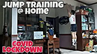 Vlog 016 | Quick Jump Training @ Home / Day 17 Covid LockDown | 04.02