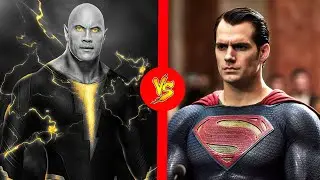 Superman vs Black Adam Who's Gonna Win ?
