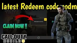 *New* Redeem Codes Codm | 2 Latest Active New Redeem Code | Cod Mobile Redeem Code Garena