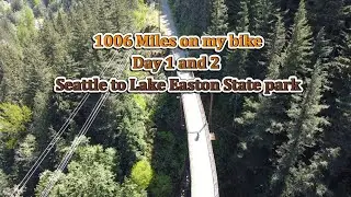 1006 Miles by bike days 1 and 2
