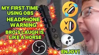 Playing Roblox With OBS! Lots Of Funny Moments, Laughs And More | Roblox | OBS