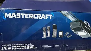 Mastercraft Garage Door Opener DIY Install