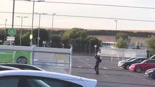 STAGECOACH BUS ROUTE 700 ARRIVING & DEPARTING ASDA AT FERRING