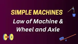Numerical on Law of Machine & Wheel and Axle | Different Load Conditions