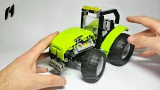How to Build the Lego Technic Tractor (MOC)