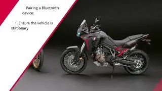 Pairing a Bluetooth Phone or Headset with Africa Twin