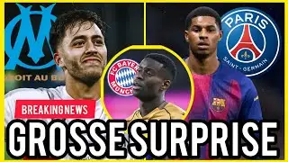 🚨GROSSE ACTU FOOT : L&rsquo;OM fonce sur Souffian, le PSG vise Rashford, le Bayern r&ecirc;ve de Marc Gu&eacute;hi !