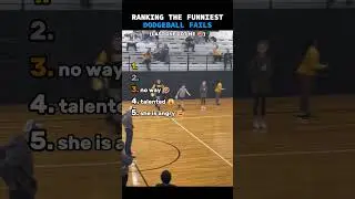 Ranking The FUNNIEST Dodgeball Fails 🤣