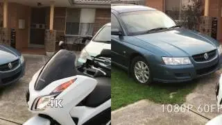 Iphone 7 4k vs 1080 60FPS