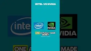 Nvidia or Intel: Which Stock Performed Better? 🤔 #investing  #shorts #wealth