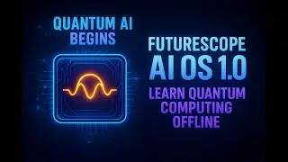 FutureScope AI OS 1.0 &ndash; Learn Quantum Computing with Offline AI 🤯🧠 #DeepLearning #QuantumAI