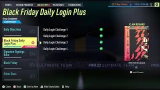 FIFA 22- Ultimate Team: Season Objectives (Black Friday Daily Login Plus) Reward #258 (PS5)